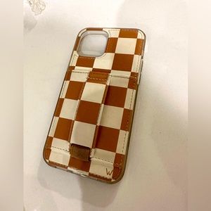 Walli checkered phone case iPhone 12